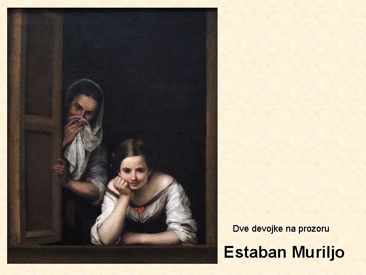 Dve devojke na prozoru Estaban Muriljo 