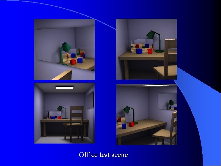  Office test scene 