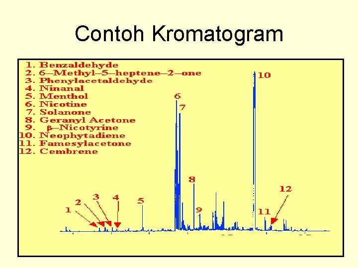 Contoh Kromatogram 