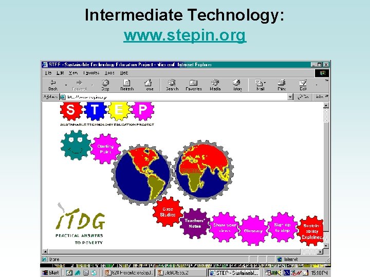 Intermediate Technology: www. stepin. org 