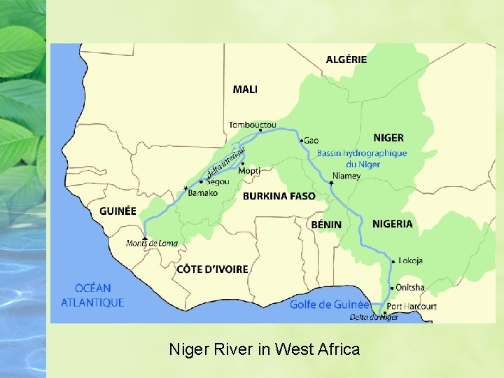 Niger River in West Africa 