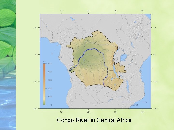 Congo River in Central Africa 