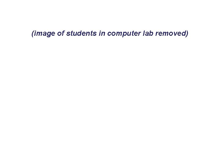 (image of students in computer lab removed) 