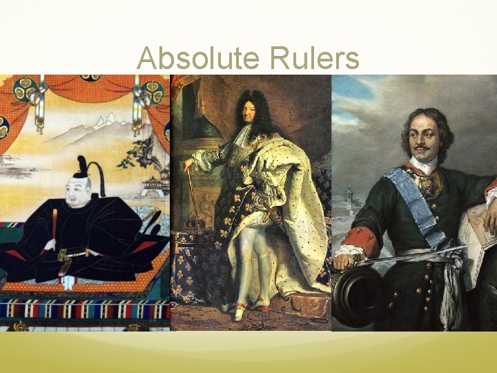 Absolute Rulers 