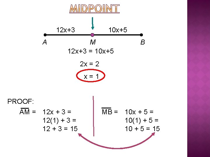 12 x+3 A 10 x+5 M 12 x+3 = 10 x+5 B 2 x