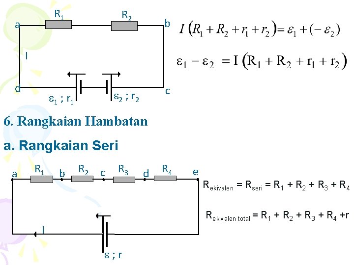 a R 1 R 2 1 ; r 1 2 ; r 2 b