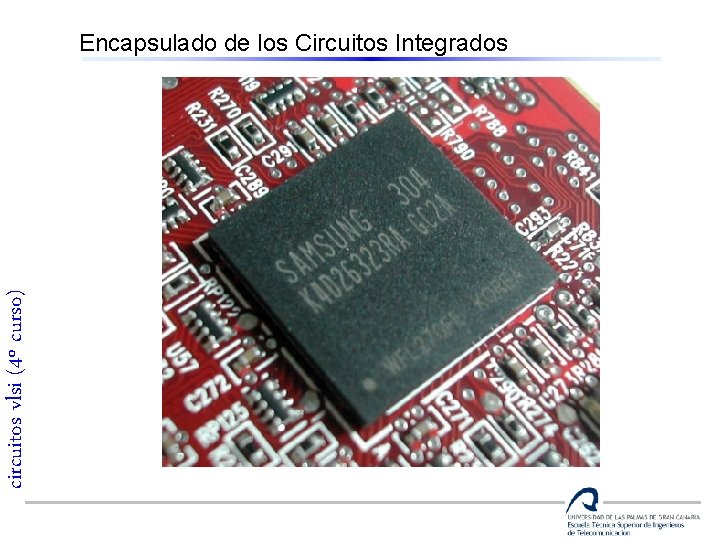 circuitos vlsi (4º curso) Encapsulado de los Circuitos Integrados 