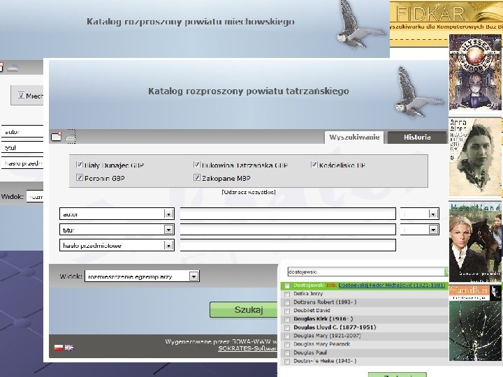 Fidkar: 2008 -2010 Exodus z MAKa • duże biblioteki (miejskie, powiatowe) wybierają systemy do