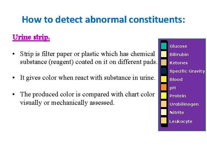 Lab 9 Routine Urine Analysis Identification of pathological