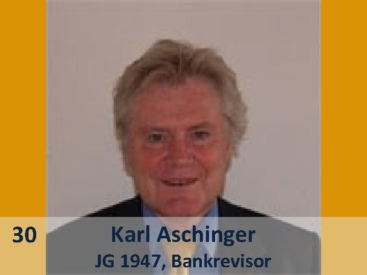 30 Karl Aschinger JG 1947, Bankrevisor 