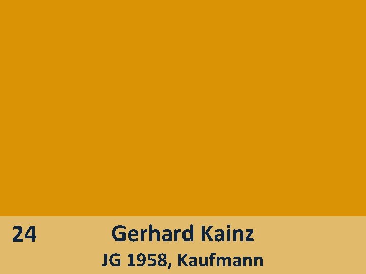 24 Gerhard Kainz JG 1958, Kaufmann 