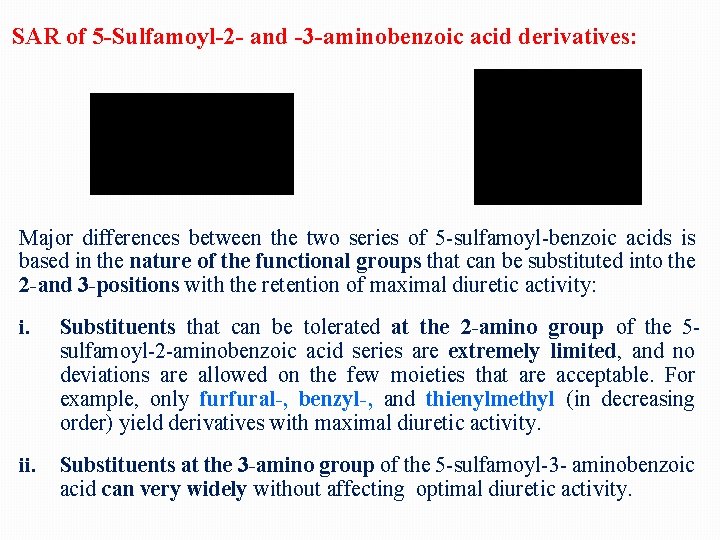 SAR of 5 -Sulfamoyl-2 - and -3 -aminobenzoic acid derivatives: Major differences between the