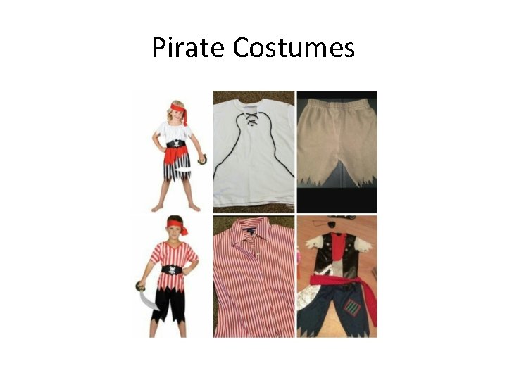 Pirate Costumes 