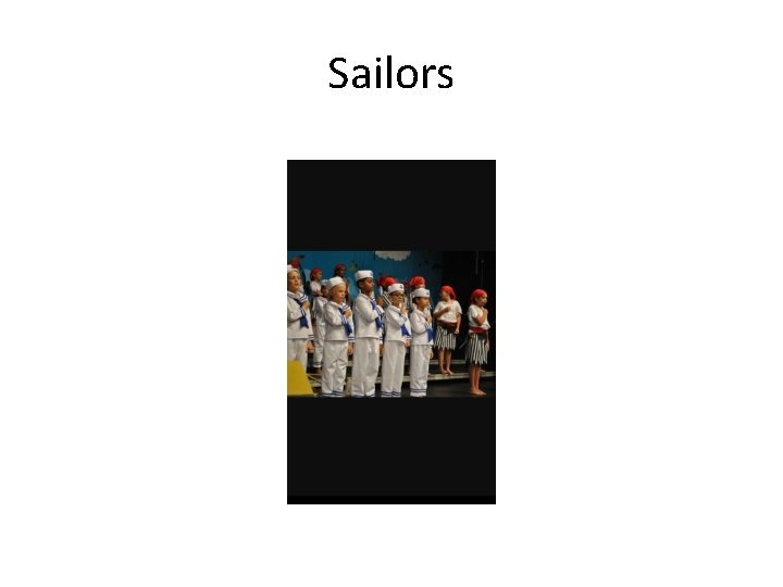 Sailors 