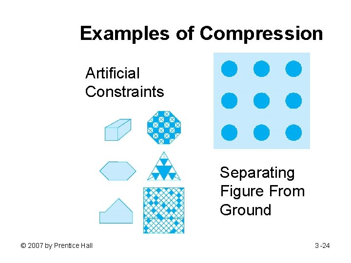 Examples of Compression Artificial Constraints Insert figure 3. 7 Separating Figure From Ground ©