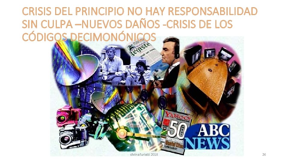 CRISIS DEL PRINCIPIO NO HAY RESPONSABILIDAD SIN CULPA –NUEVOS DAÑOS -CRISIS DE LOS CÓDIGOS