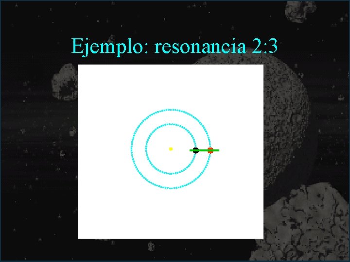 Ejemplo: resonancia 2: 3 