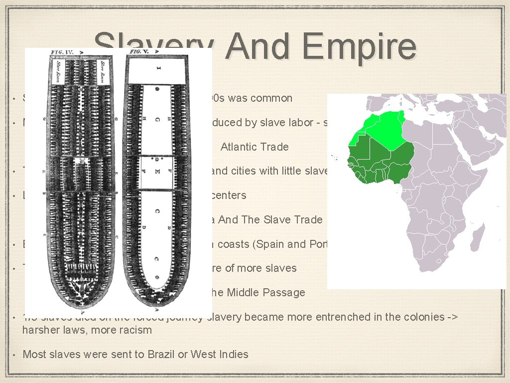 Slavery And Empire • Slavery in the British Empire in the 1700 s was