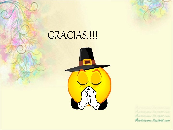 GRACIAS. !!! 