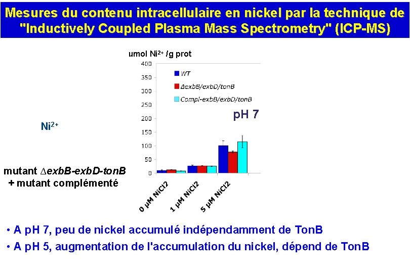 Mesures du contenu intracellulaire en nickel par la technique de "Inductively Coupled Plasma Mass