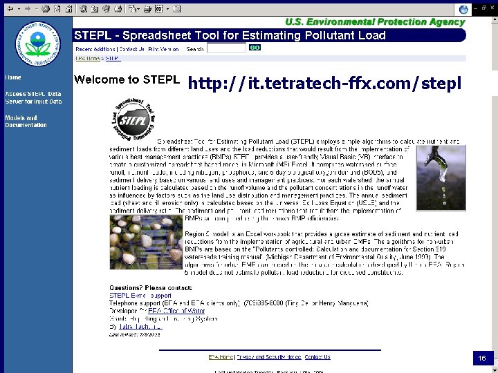 http: //it. tetratech-ffx. com/stepl 16 