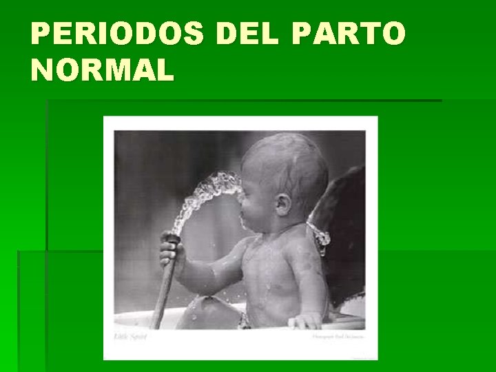 PERIODOS DEL PARTO NORMAL 