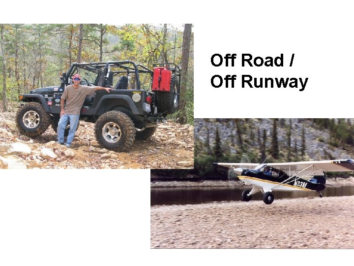 Off Road / Off Runway 