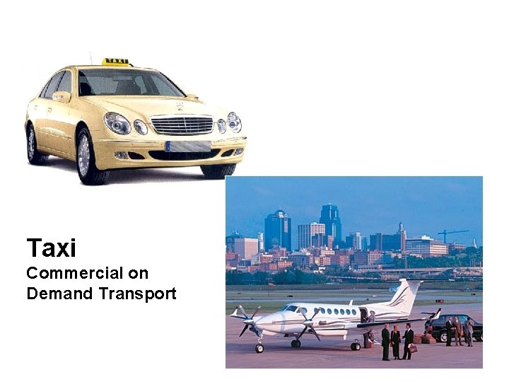 Taxi Commercial on Demand Transport 