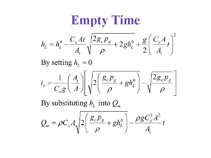 Empty Time 