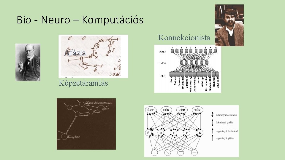 Bio - Neuro – Komputációs Konnekcionista Afázia Képzetáramlás 