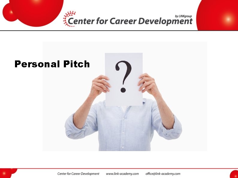 Personal Pitch 