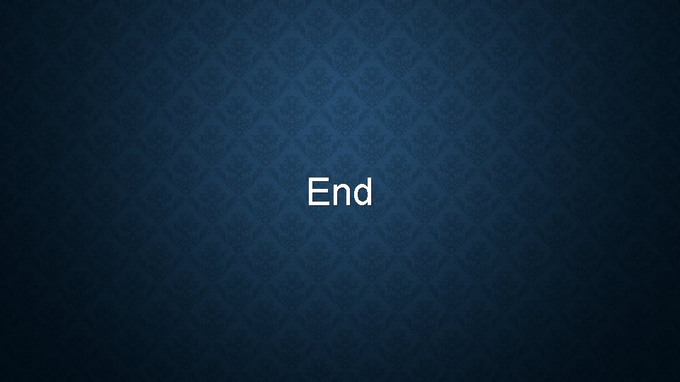 End 