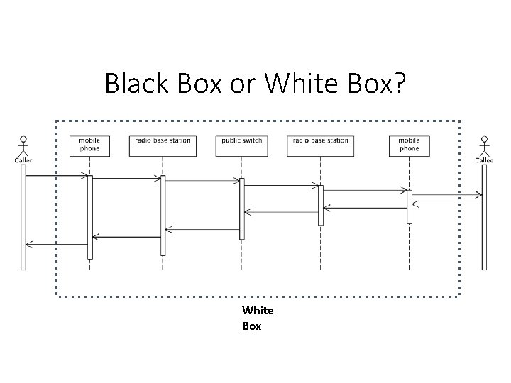 Black Box or White Box? White Box 