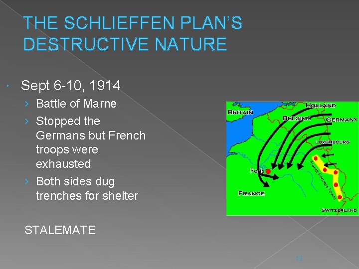 THE SCHLIEFFEN PLAN’S DESTRUCTIVE NATURE Sept 6 -10, 1914 › Battle of Marne ›