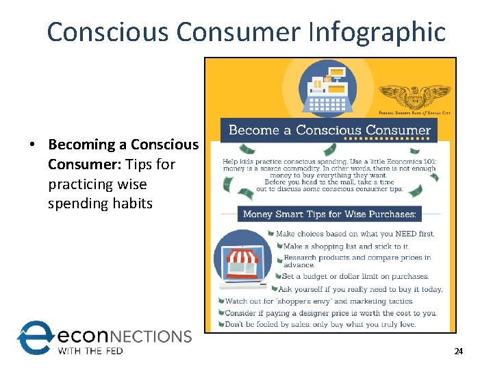 Conscious Consumer Infographic • Becoming a Conscious Consumer: Tips for practicing wise spending habits