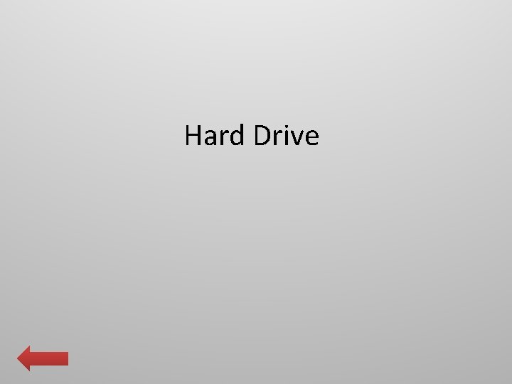 Hard Drive 