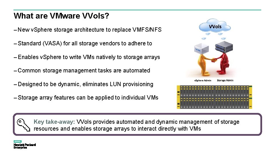 What are VMware VVols? – New v. Sphere storage architecture to replace VMFS/NFS –
