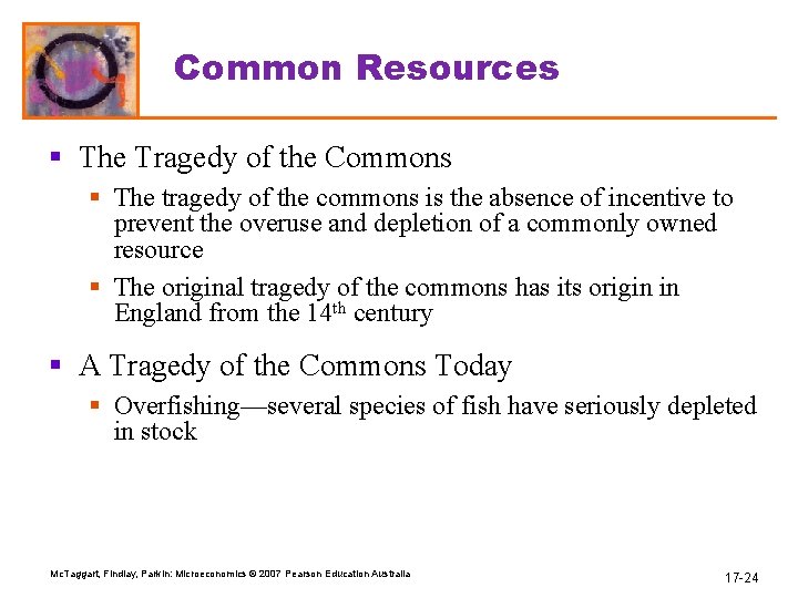 Common Resources § The Tragedy of the Commons § The tragedy of the commons
