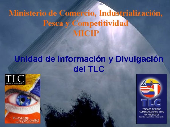 Ministerio de Comercio, Industrialización, Pesca y Competitividad MICIP Unidad de Información y Divulgación del