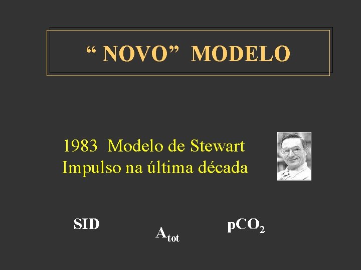 “ NOVO” MODELO 1983 Modelo de Stewart Impulso na última década SID Atot p.