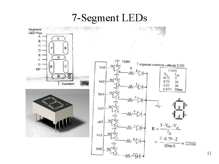 7 -Segment LEDs 11 