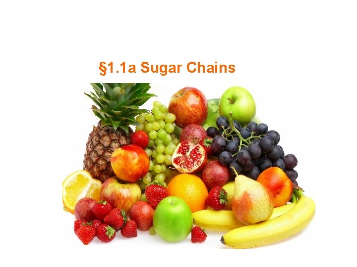 § 1. 1 a Sugar Chains 