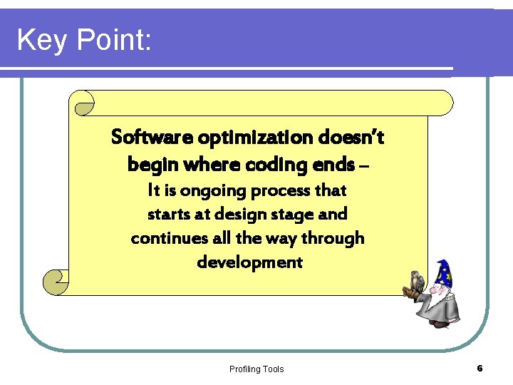 Profiling tools By Vitaly Kroivets for Software Design