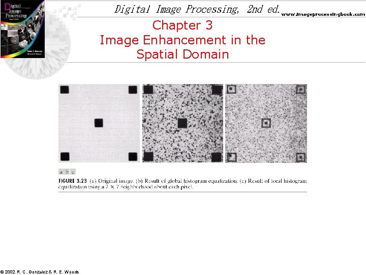Digital Image Processing, 2 nd ed. www. imageprocessingbook. com Chapter 3 Image Enhancement in
