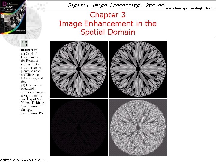 Digital Image Processing, 2 nd ed. www. imageprocessingbook. com Chapter 3 Image Enhancement in