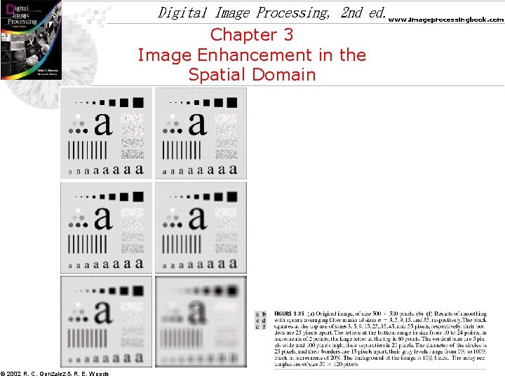 Digital Image Processing, 2 nd ed. www. imageprocessingbook. com Chapter 3 Image Enhancement in