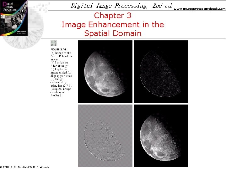 Digital Image Processing, 2 nd ed. www. imageprocessingbook. com Chapter 3 Image Enhancement in