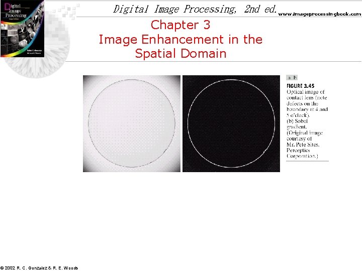 Digital Image Processing, 2 nd ed. www. imageprocessingbook. com Chapter 3 Image Enhancement in