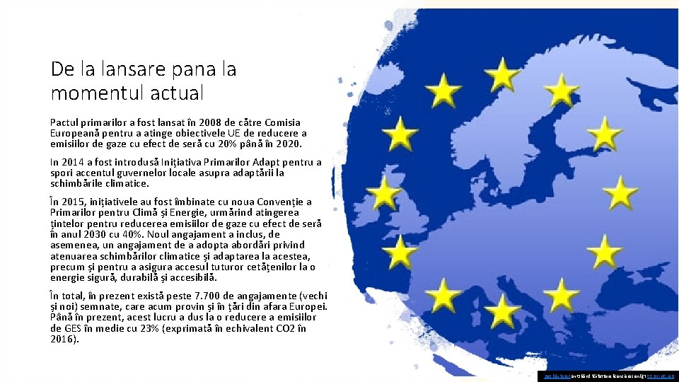 De la lansare pana la momentul actual Pactul primarilor a fost lansat în 2008