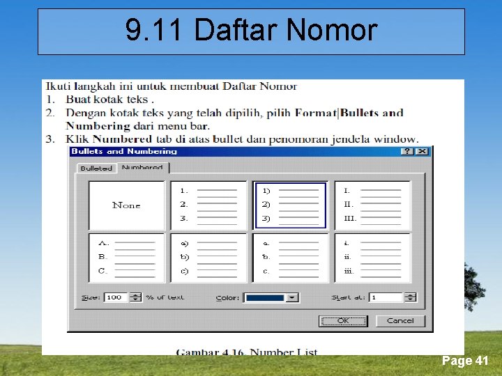 9. 11 Daftar Nomor Powerpoint Templates Page 41 